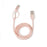 Rose Gold 2-in-1 Braided Cable