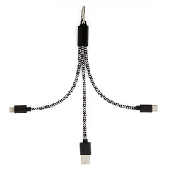 3-in-1 Charging Keyring
