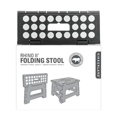 Rhino II Step Stool + Black