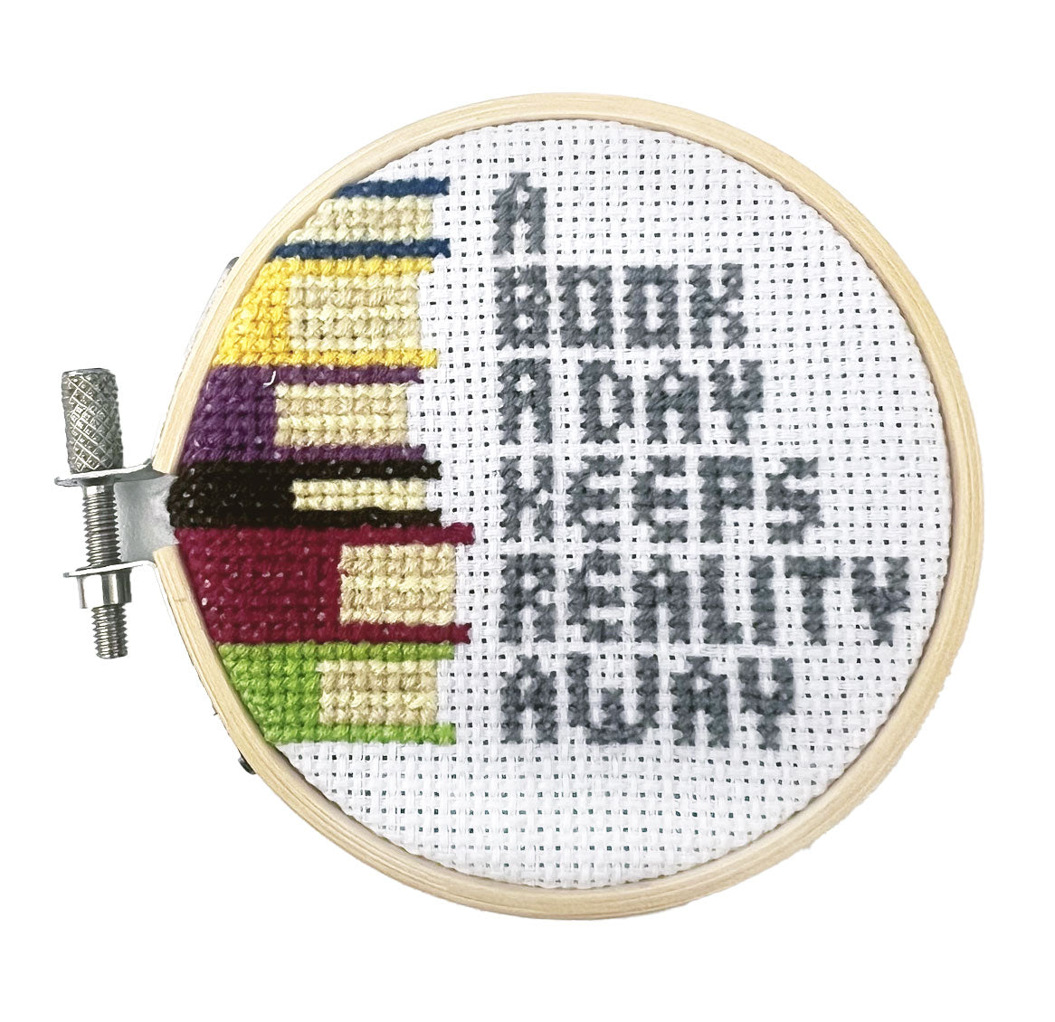 A Book a Day Mini Cross Stitch Embroidery