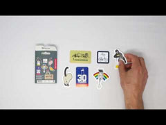 Kikkerland Stickers Asst 2 - KSTICK02