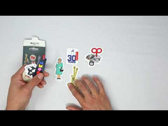 Kikkerland Stickers Asst 1 -  KSTICK01
