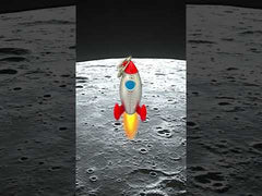 KRL79 - Rocket Keychain short