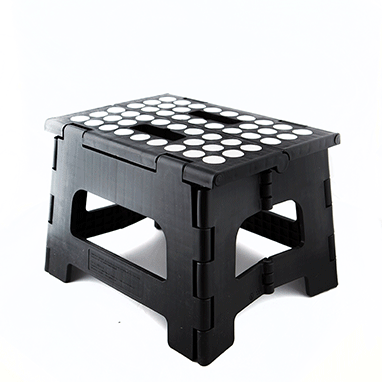 Rhino II Step Stool Black Kikkerland B.V