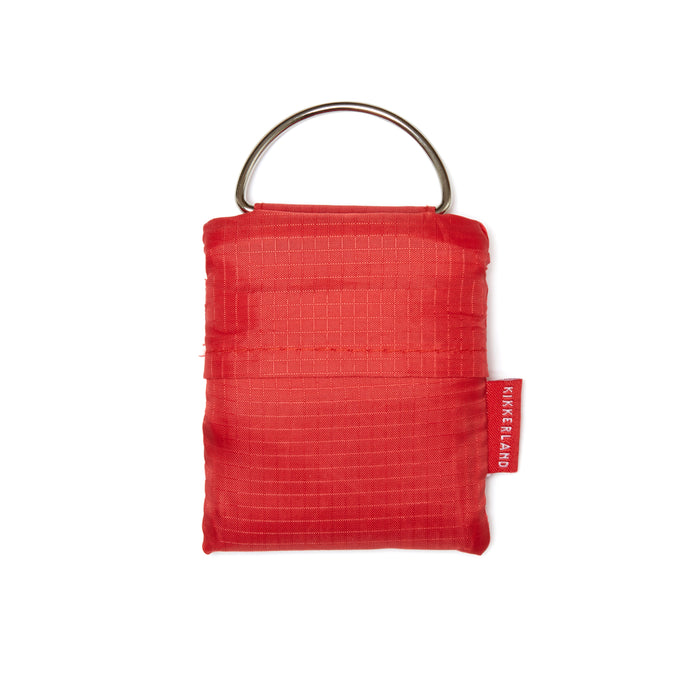 Key Ring Shopping Bag Red