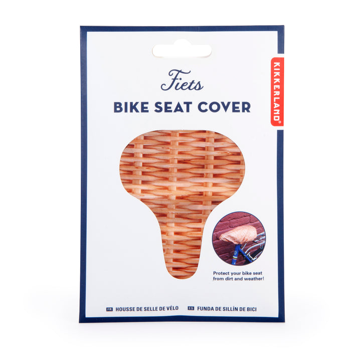 Wicker Bike Seat Cover