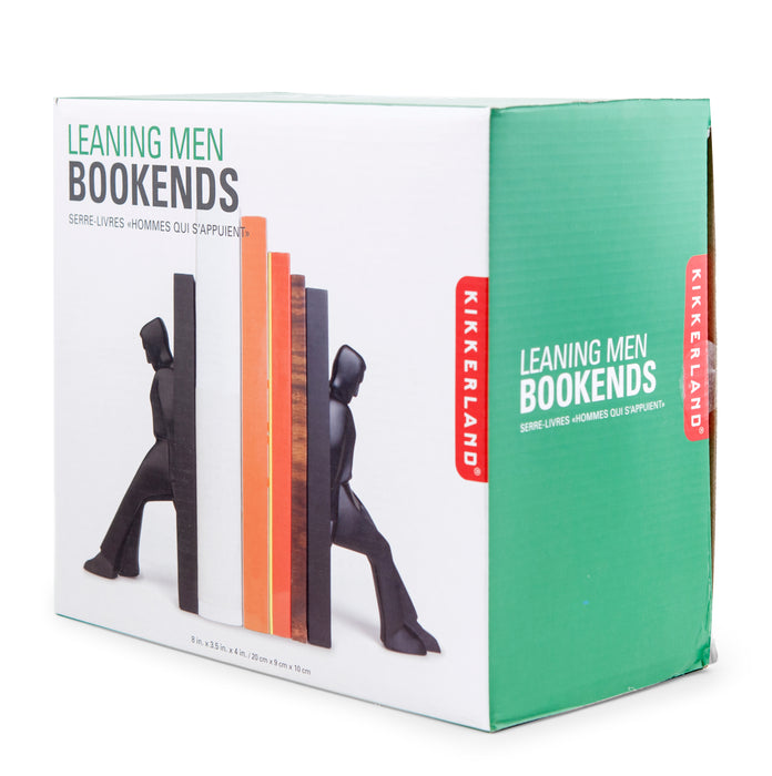 Bookends Leaning Men