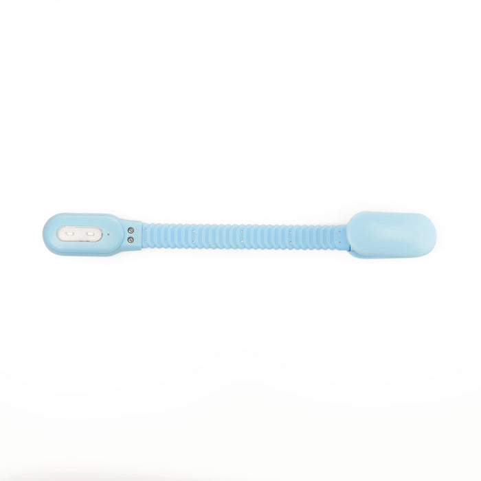 Rechargeable Clip Book Light Blue