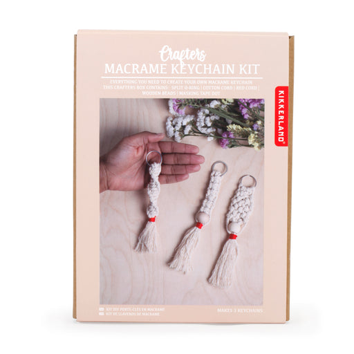 Crafters Macrame Keychain Kit