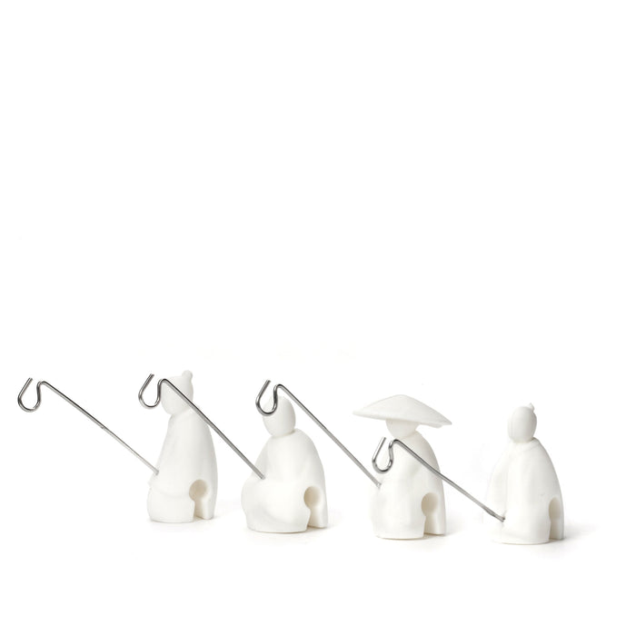 Tea Holder Fisherman Set Of 4