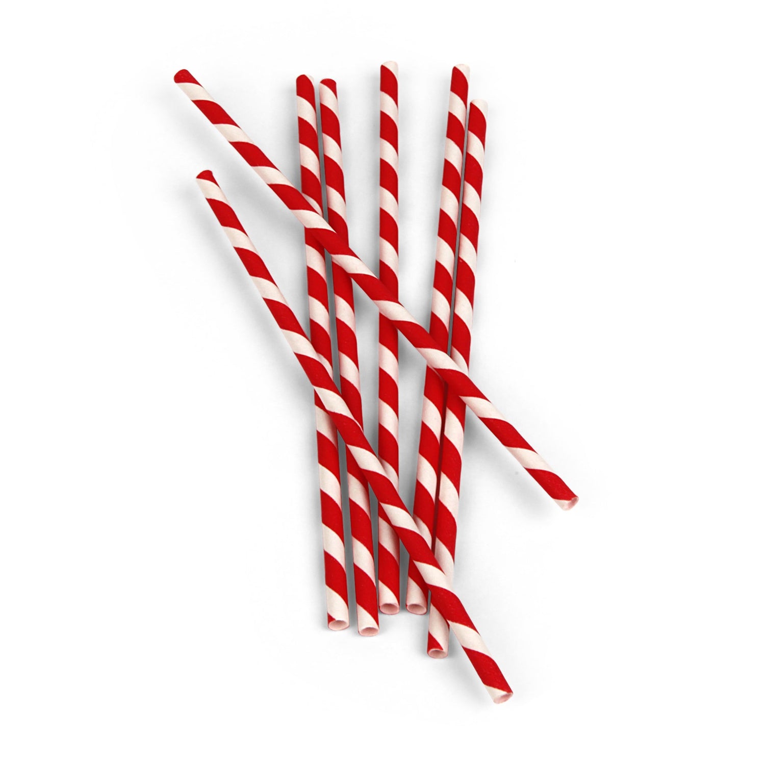 Paper Straws + Red