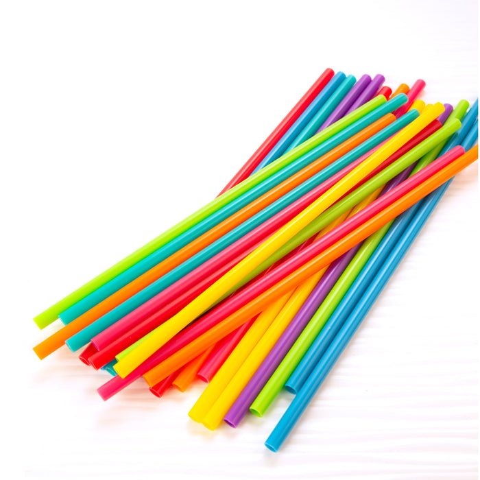 11 Inch Bright Color Reusable Straw
