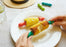 RAINBOW CORN HOLDERS S/6