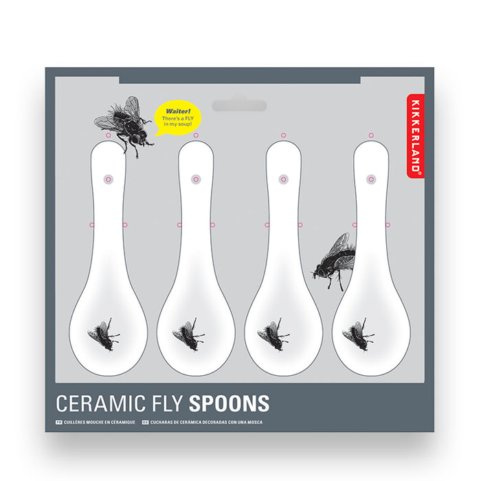 Ceramic Fly Spoons