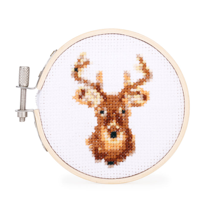 Mini Cross Stitch Kit - Deer
