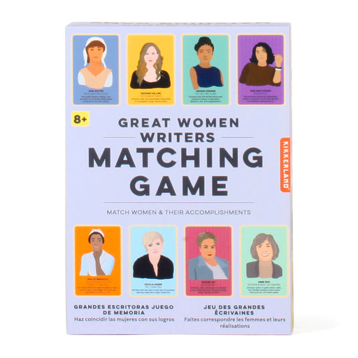 Great Women Writers Matching Game