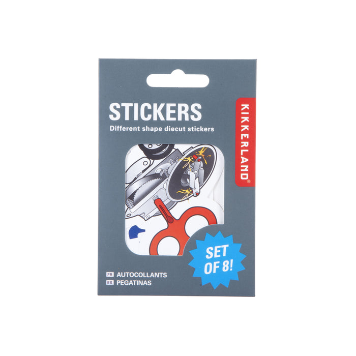 Kikkerland Stickers Asst 1