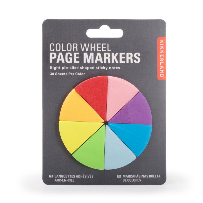 Color Wheel Page Markers