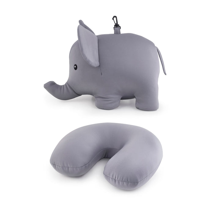 Zip And Flip Elephant Pillow